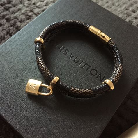 louis vuitton men's leather bracelets